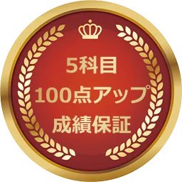 5科目100点アップ成績保証
